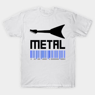 Metal Guitar Art T-Shirt